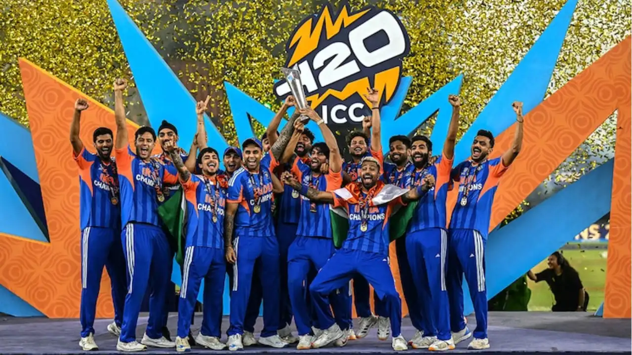 2026 T20 World Cup final - India's celebrations